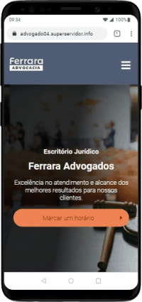 Modelo de Site para escritórios de advocacia e advogados associados